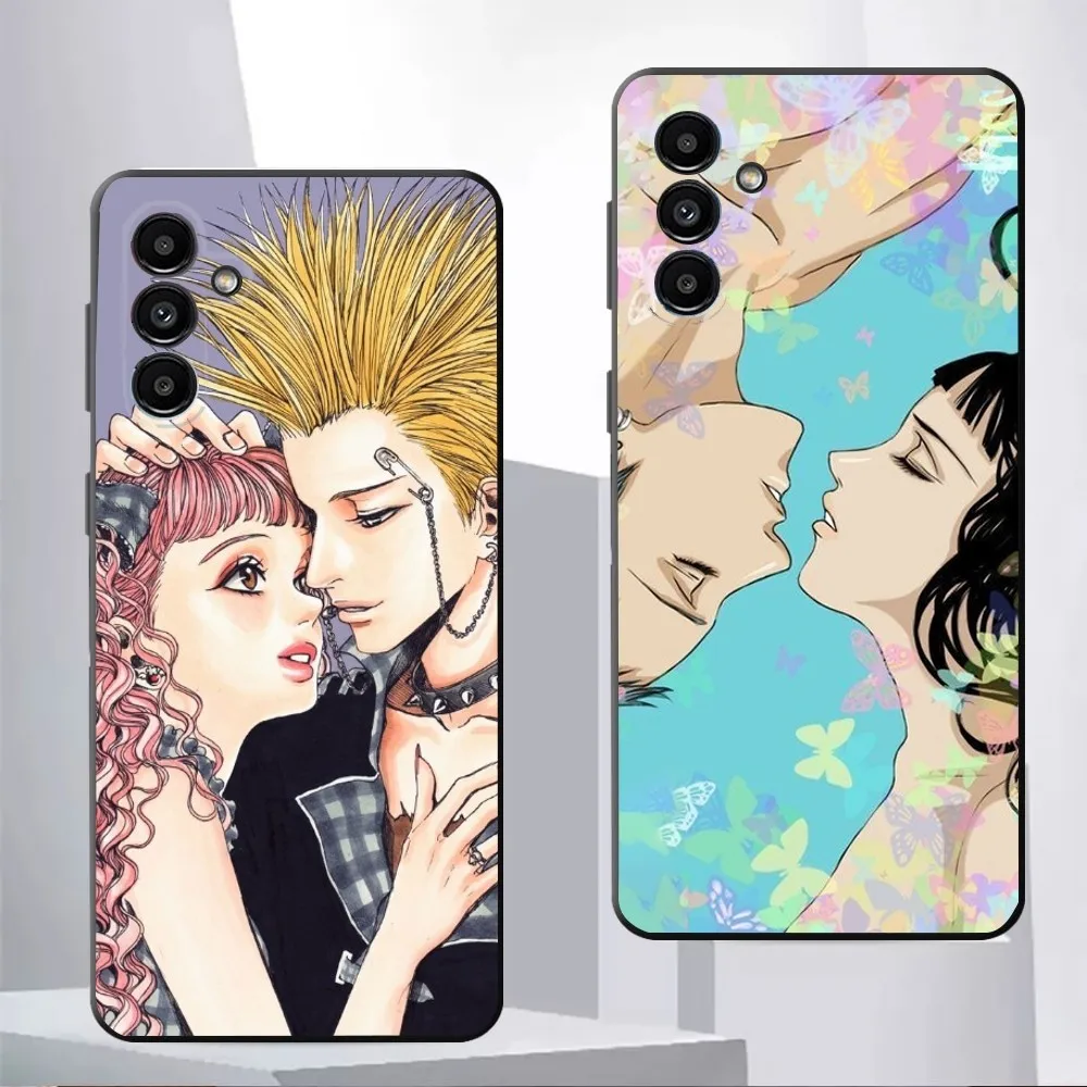 P-Paradise K-Kiss miwako Phone Case For Samsung Galaxy A13,21s,22,31,32,52,53,71,80,91 Black Soft Cover