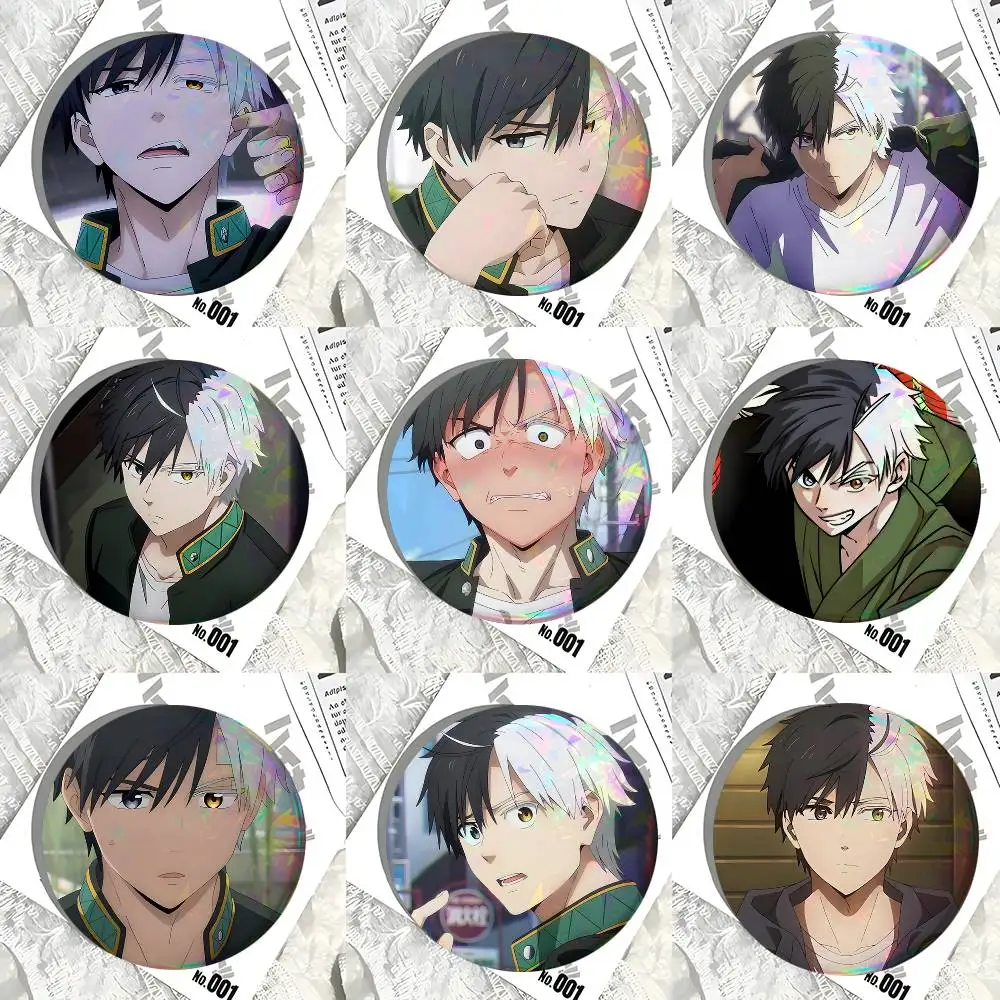 Haruka Sakura Badges Button Round Creative Pin Brooch Badge Bag Decor Accessories Fans Collect Friends Gifts