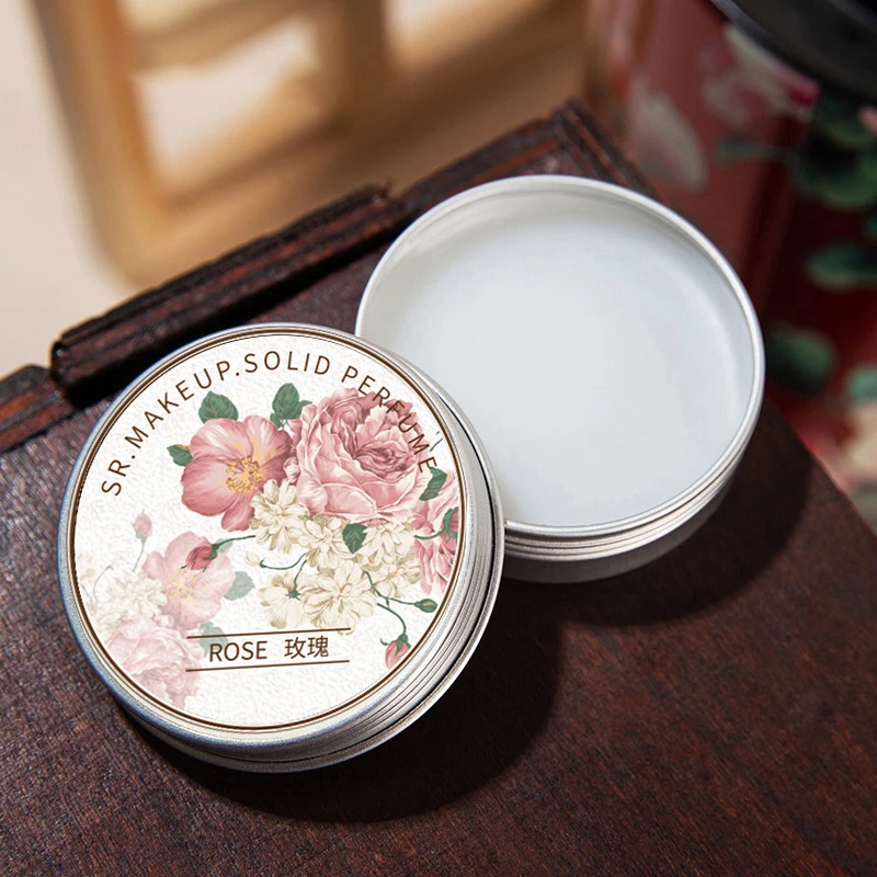 

Sdotter Women Solid Perfume Portable Balm Long-Skin Fragrance Fresh And Elegant Women Solid Perfume Body Aroma Gift