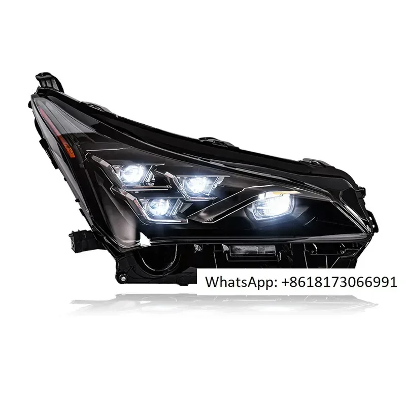 Dedicated to NX headlight assembly 15-21 models NX200 modified with high-end LED matrix lens headlights, 1 pair
