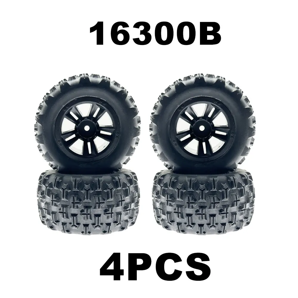 Peças de pneus originais Borracha atualizado Off-Road pneus, MJX Hyper Go RC carro, controle remoto, 16208, 16209, 16214209, 14210