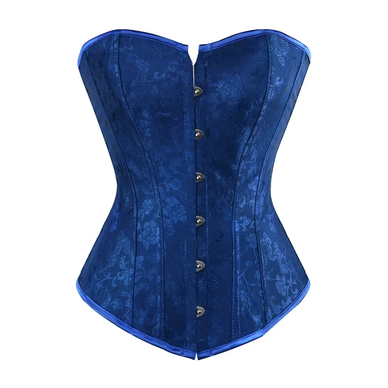 

Blue Corset Top Bustier Lingerie Push up Sexy Flower Vintage Halloween Costumes Plus Size Red White Bridal Wedding Halloween