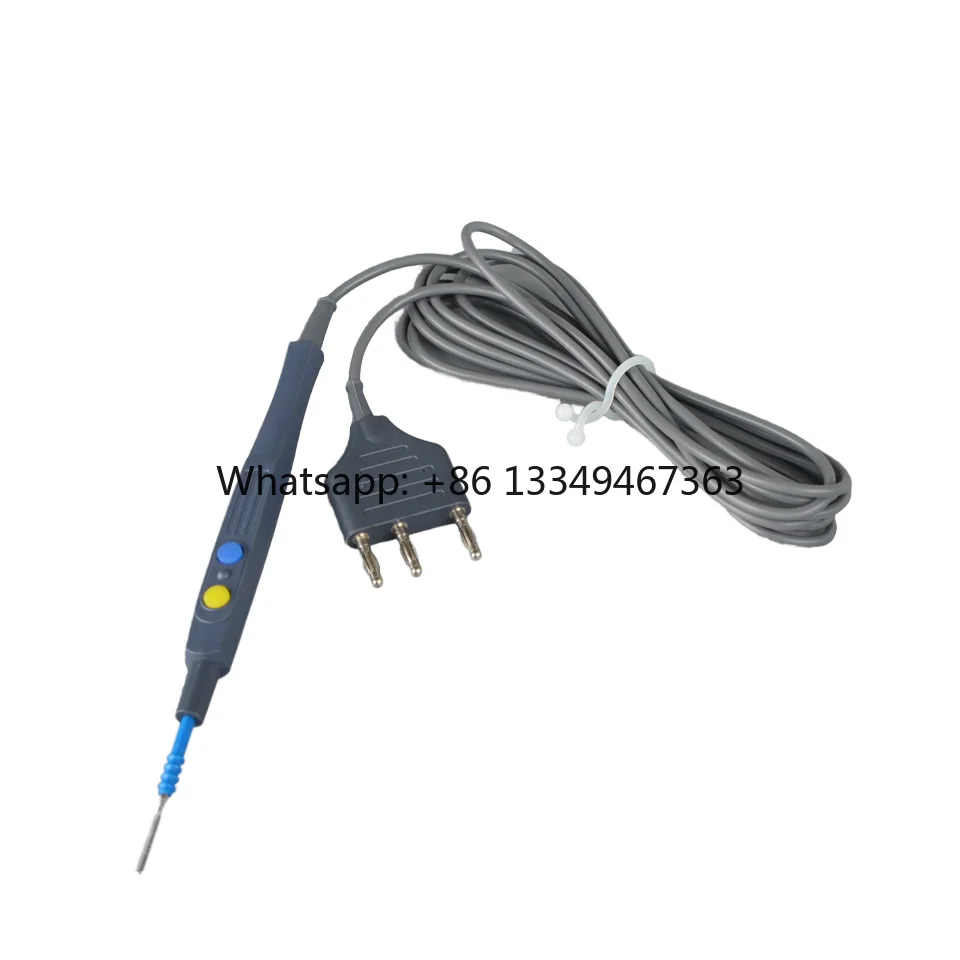 

Reusable Hand- Controlled Electrosurgical Pencil ( Button Switch)