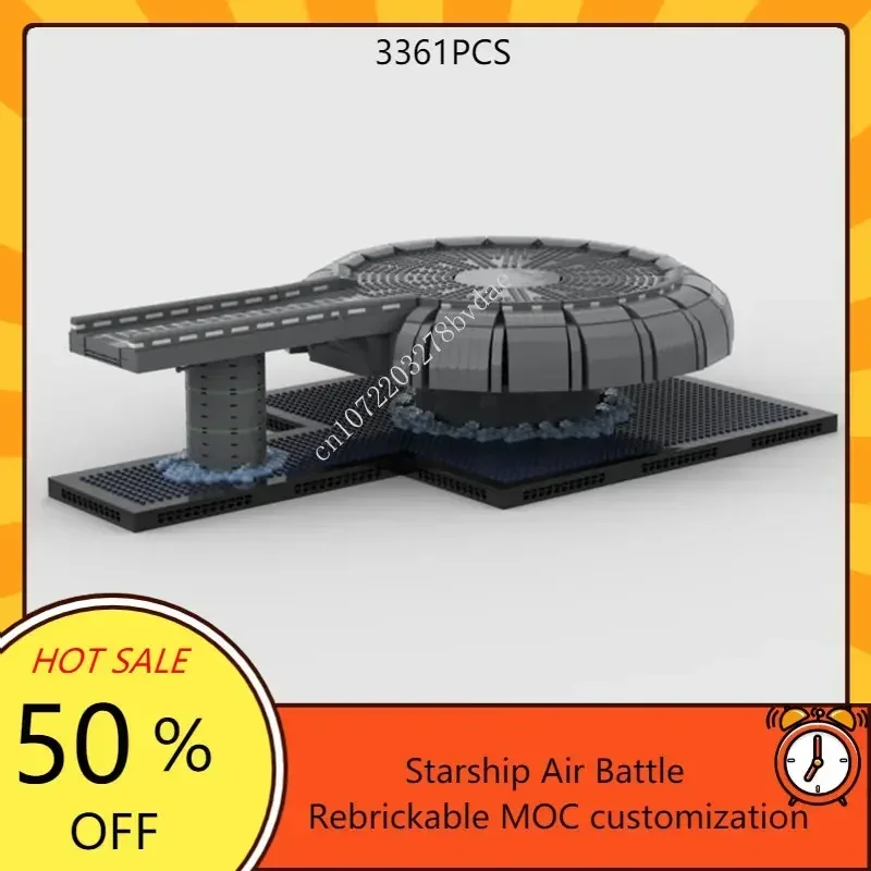 Kamino Landing Platform Space War Military MOC SpaceShip Battle Model Custom Puzzles Architecture Education Assembly Model Toys