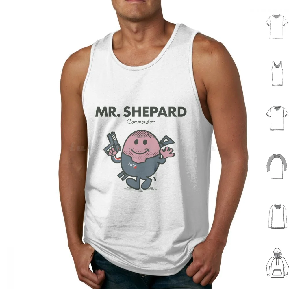 Mass Effect Tank Tops Print Cotton Mass Effect N7 Mass Effect N7 Gaming Garrus Bioware Commander Shepard Shepard Mass