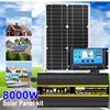 ソーラーパネルインバーター3000/6000W,8000W,純粋な正弦波,cdc12vからac 220v 110v,コントローラー付き,30a 1