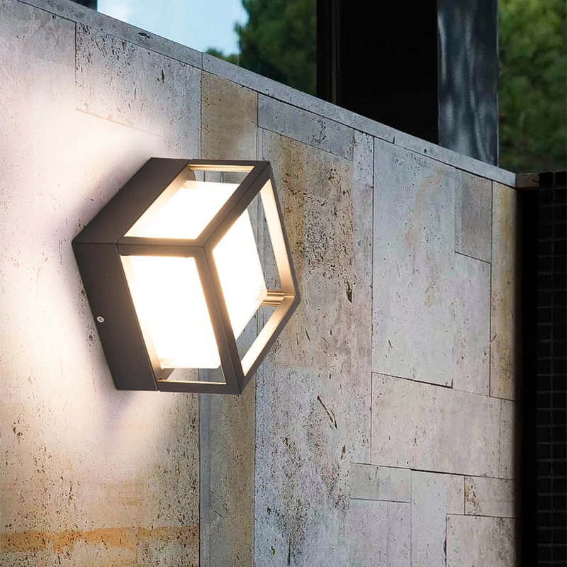 LED ضوء الليل الإبداعية مكعب RGB التحكم عن بعد اللون تغيير مصباح ذكي الممر غرفة المعيشة الديكور أضواء ليلية