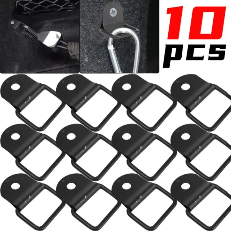 Extrator de carro em forma de d gancho de metal amarrar âncoras anel de ferro para caminhão de carga caiaques sling formadores redes toldos prendedor