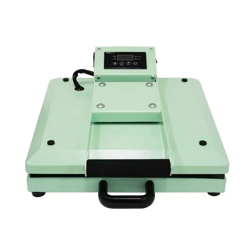 

Wholesale price manual portable mini tablet press 38 * 38cm manual hot press 90 ° large opening heat transfer machine