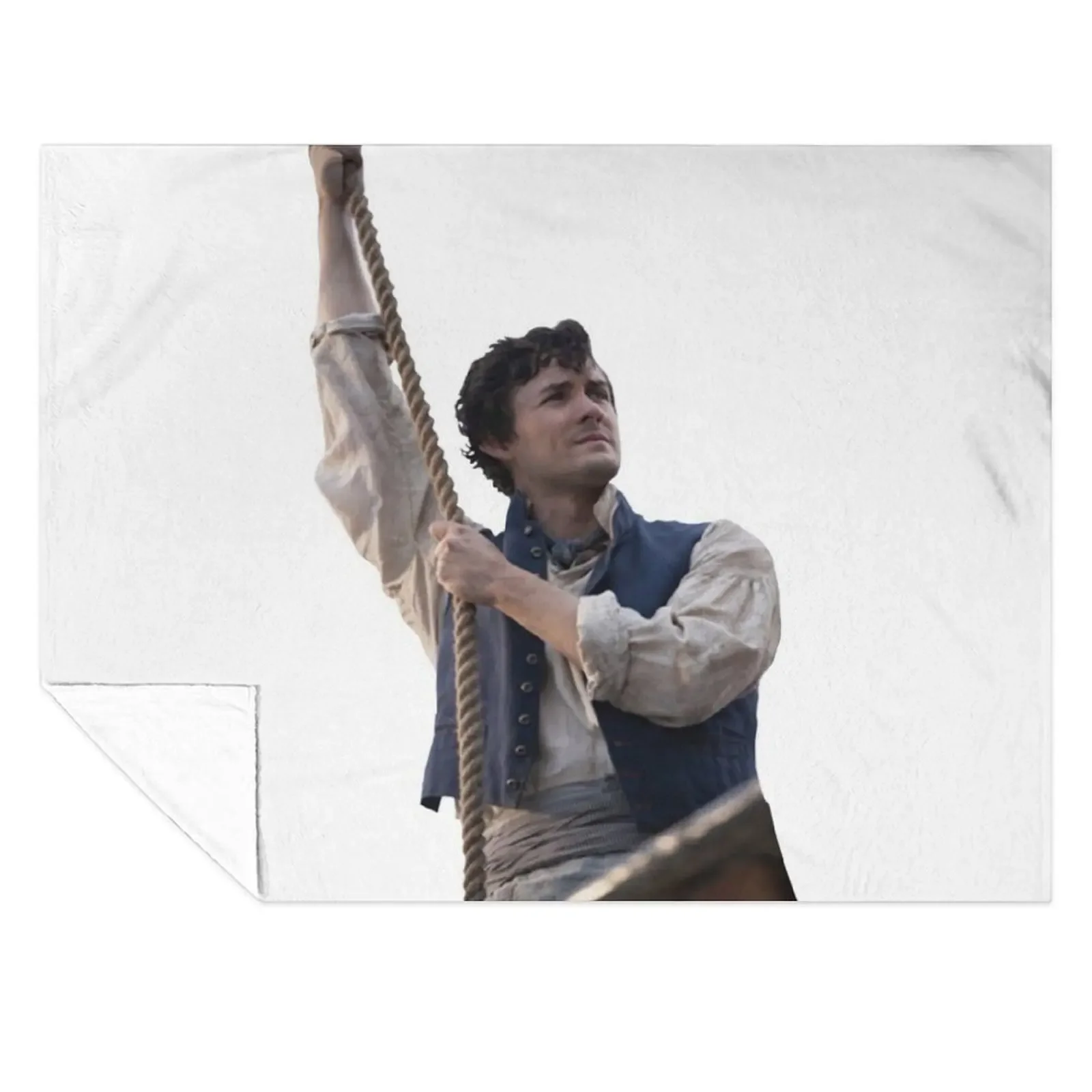 

Jonah Hauer-King as Prince Eric Throw Blanket blankets and throws Decoratives Weighted Baby Blankets