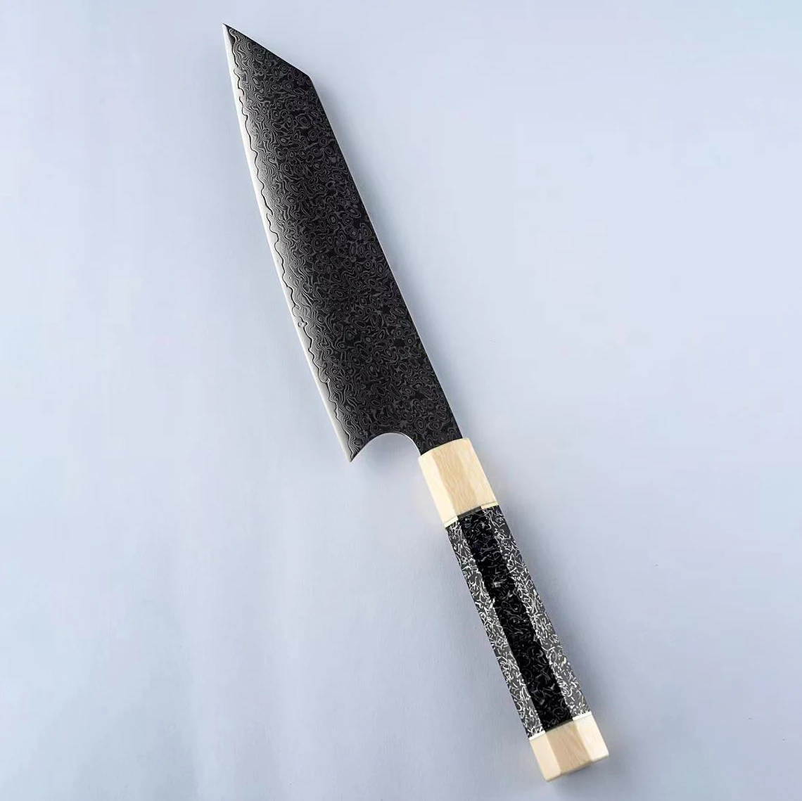 

Chefs Cleaver Knife 10Cr15MoV 67 Layers Damascus Steel Blade Sharp Kiritsuke Nakiri Slicing Santoku Kitchen Knives Resin Handle