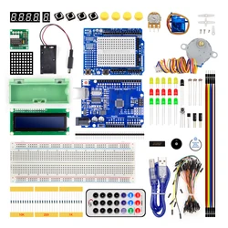 KUONGSHUN Starter Kit Breadboard LED jumper wire button  Compatile with arduino UNO R3