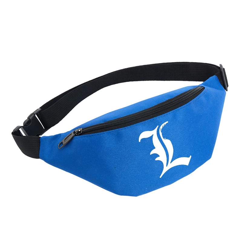 Cartoon Adult Man Chest Pack Anime Fashion Merch Waist Bag Outdoor Waterproof Running Sports Casual Crossbody Bags Birthday Gift