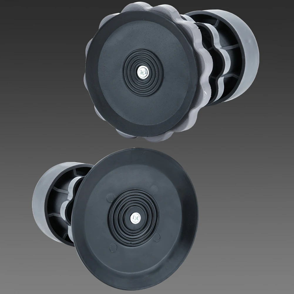 2022 قدم منصات غسالة مقاوم للماء عجلة الأسطوانة 4 قطعة المضادة للانزلاق التخميد موجة حماية القدم ألياف الراتنج