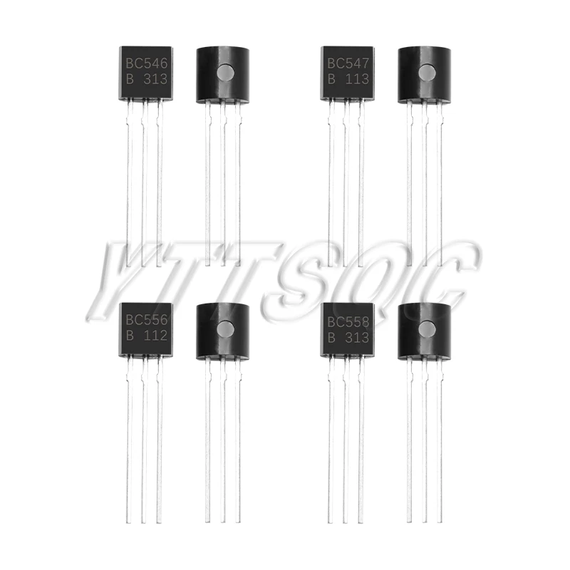 50PCS BC546B TO-92 Transistors BC547B BC556B BC558B TO92 BC546 BC547 BC556 BC558