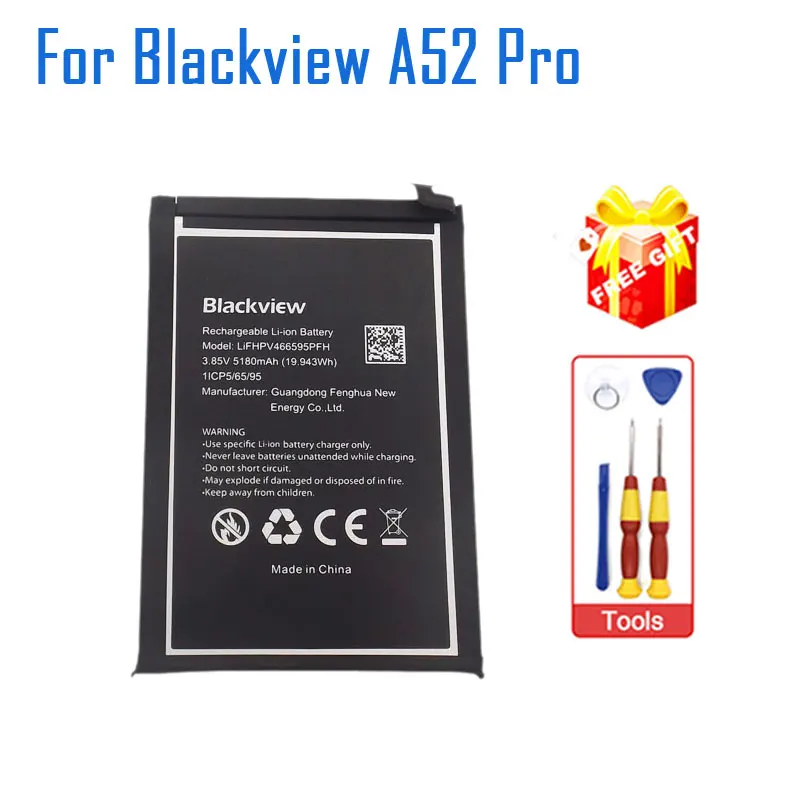 

New Original Blackview A52 Pro Battery Inner Built Cell Phone Battery Accessories For Blackview A52 Pro Smart Phone