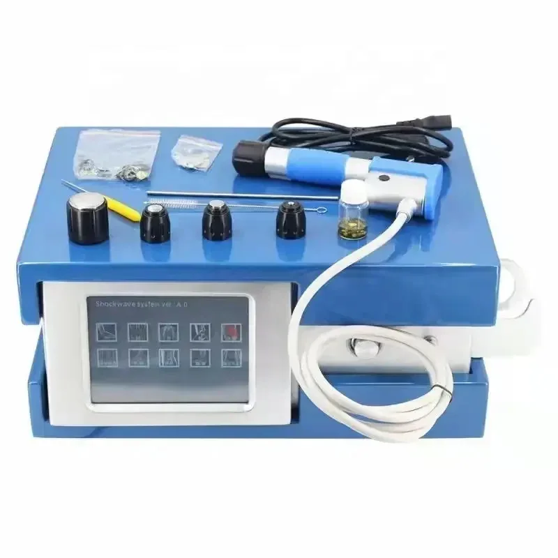 Pneumatische Stoßwellentherapie Maschine Extrakorporale Physiotherapie Stoßwelle ED Behandlung Schmerzlinderung Gesundheitswerkzeuge