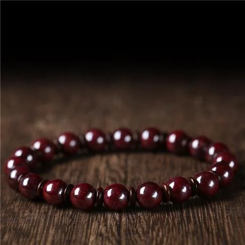 Cinnabar Bracelet Cinnabar Raw Stone Natural Life Year of the Tiger Men and Women\'s Bracelet Gift Raw Ore Cinnabar Red Jewelry