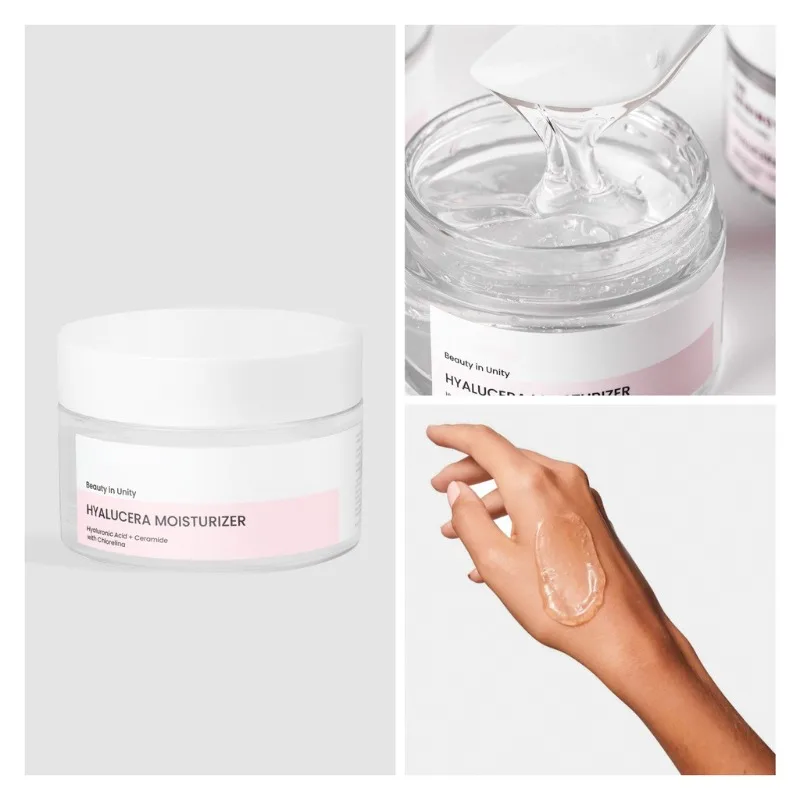 

Hyaluronic Acid Ceramide Niacinamide Gel Moisturizer Deep Hydration Strengthens Skin Barrier Leaves Skin Soft And Supple