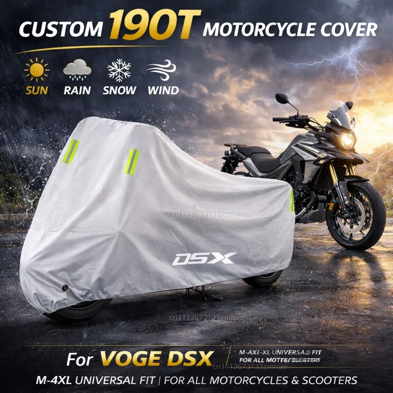 

Чехол для мотоцикла VOGE DSX 900 DSX 625 DSX 500 DSX900 DSX 800, водонепроницаемый, сверхпрочный, для улицы, защита от дождя, пыли и солнца