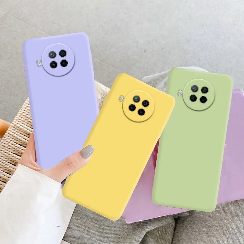 For Xiaomi 10T Lite Case Matte Silicone Back Cover For Xiaomi Mi 10T Lite Phone Cases For Xiaomi 10i 5G Funda Coque