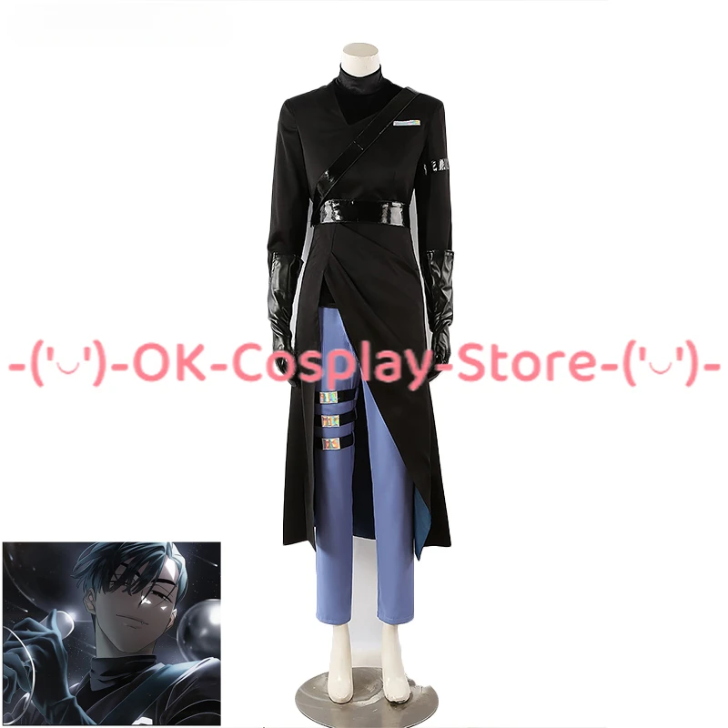 

Anime Alien Stage Black Sorrow Ivan Cosplay Costume Fancy Party Clothing Tailing Suit Halloween Carnival Uniforms Custom Made