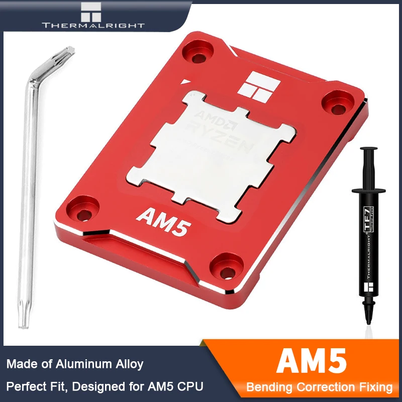 Thermalright AM5 CPU Bending Correction Fixing Buckle With TF7 Thermal Paste