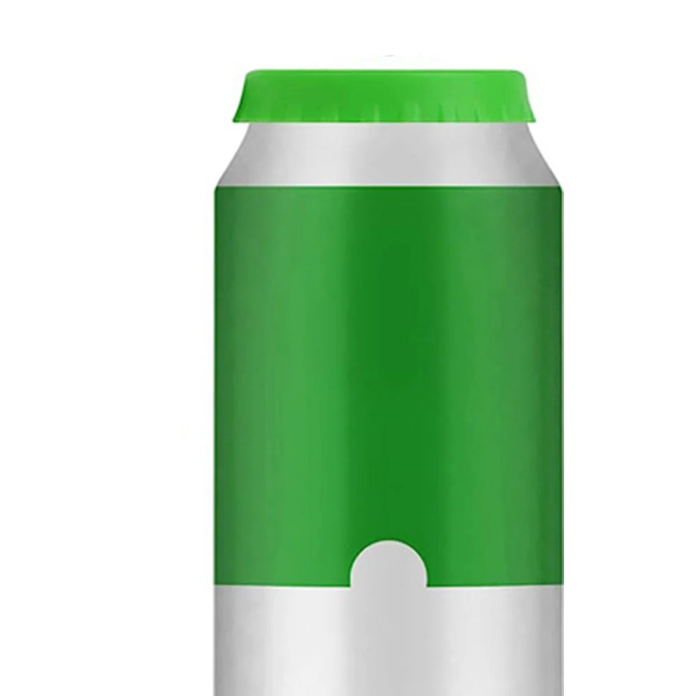 

4Pcs Reusable Silicone Soda Can Lids Leakproof Airtight Can Caps for Beverage Freshness Soda Beer Preservation Covers