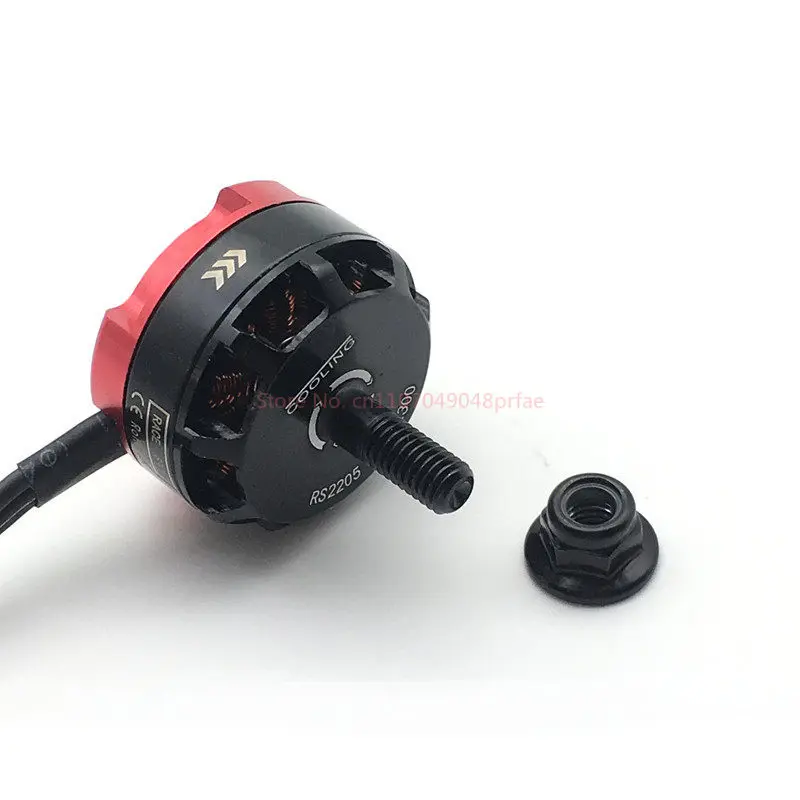 Motor Brushless Bull Brand Rs2205 2300kv para Drone de Corrida FPV Classe 250 Quadcopter Multicopter Ccw/Cw Potência Violenta 3.5mm