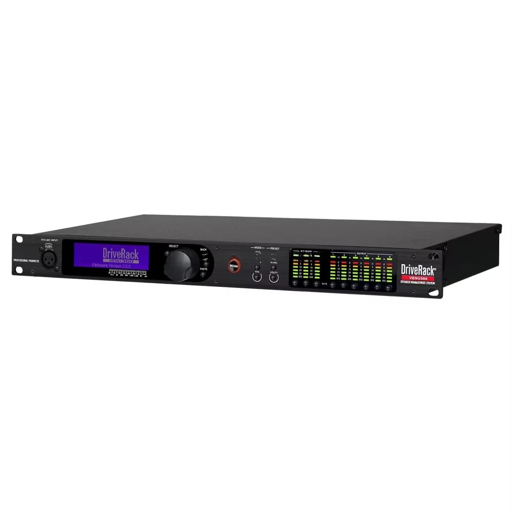 VENU360 Audio Processor Driverack Professional Audio Processor AES 3 in 6 0ut Sound System Audio Processor VENU360
