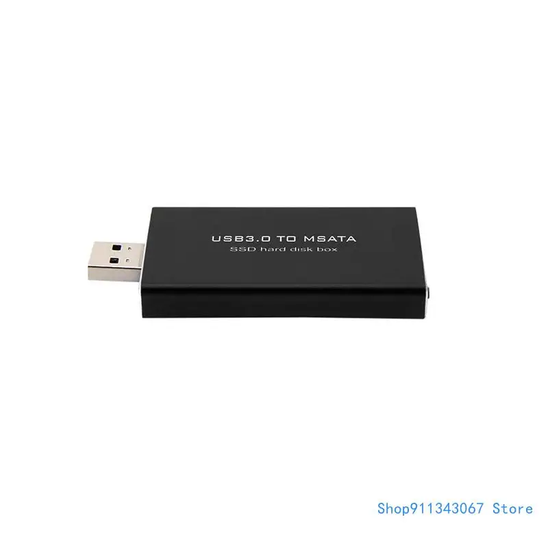 

USB 3,0 к mSATA SSD коробка для жесткого диска конвертер адаптер корпус внешний для чехла Прямая поставка