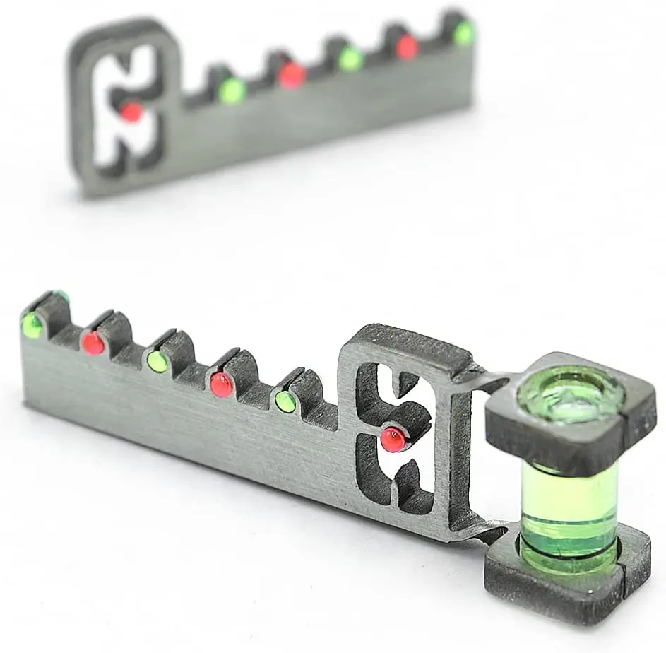 cs Slingshot Sights Level Sighting Device Mechanical Sight Stainless Steel Slingshot Sight for Adults Slingshot Hunting Shooting image 4
