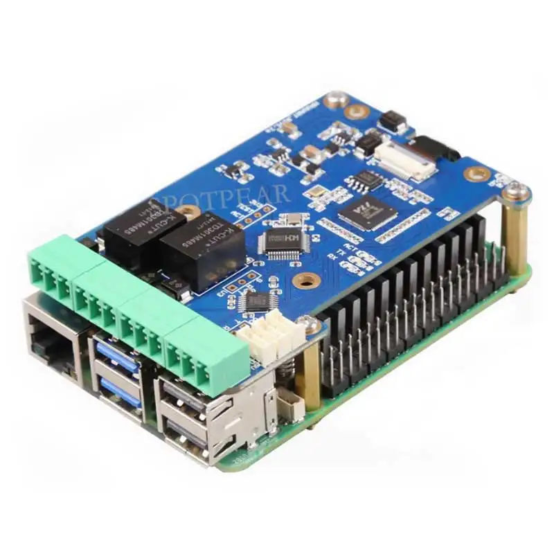 MPUUART Raspberry Pi 5 PCIe to ISO 2-CH RS232 / 2-CH RS485 /UART / TTL / USB