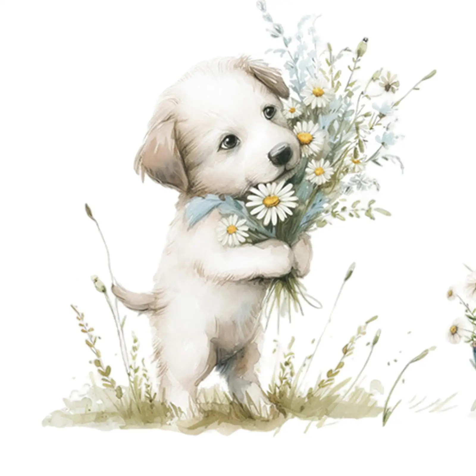 

Daisy Floral Wall Sticker Decal PVC Wallpaper Removable Mural Background for Nursery Bedroom Home Living Room Festival Party