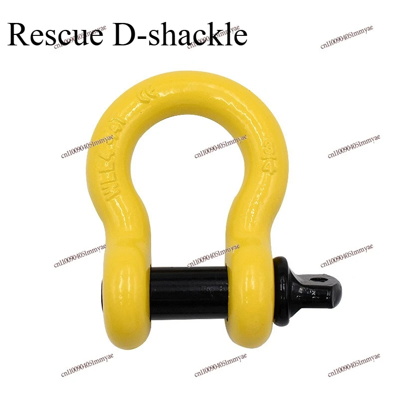 Forged Bow Type D Shackle Off Road Vehicle Rescue Traction Connector