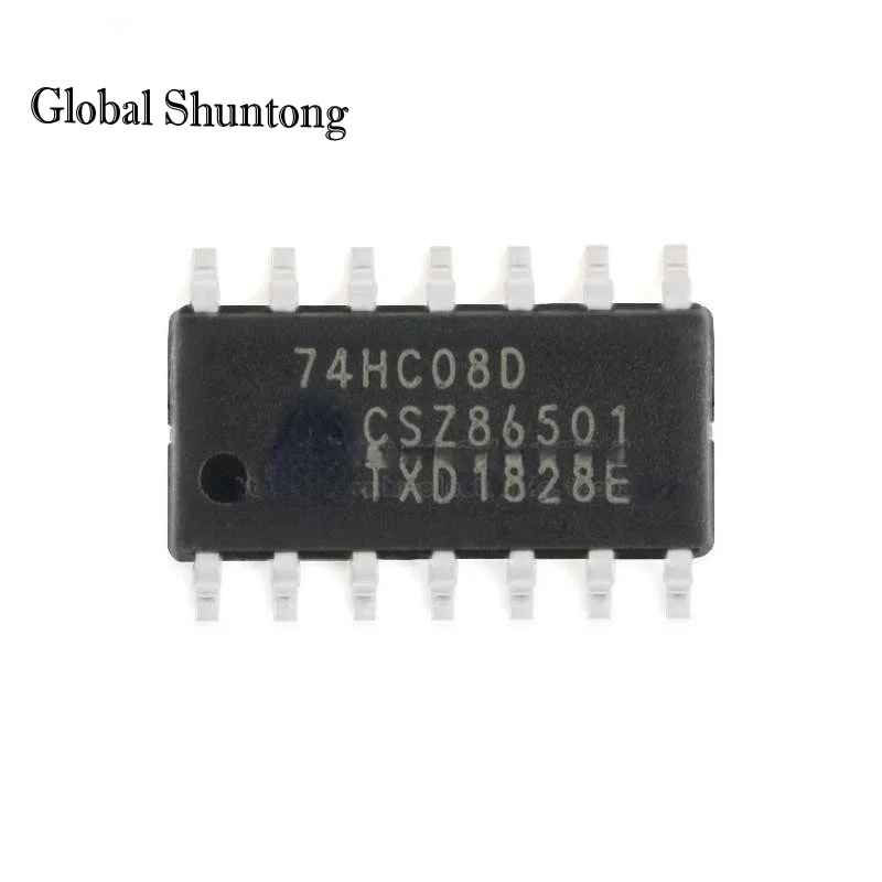 10piece 74HC08D,653 SOIC-14 74HC08 -