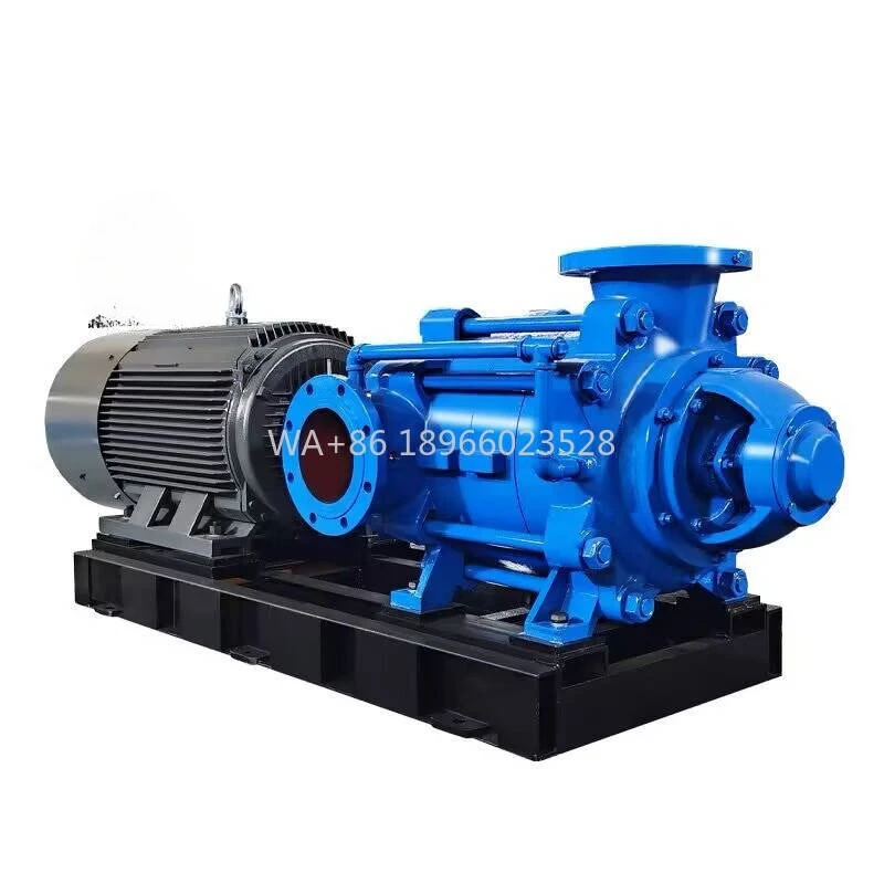 مضخة طرد مركزي مضخة كهربائية عالية الضغط لمعالجة مياه الصرف الصحي صناعية أفقية متعددة المراحل #1