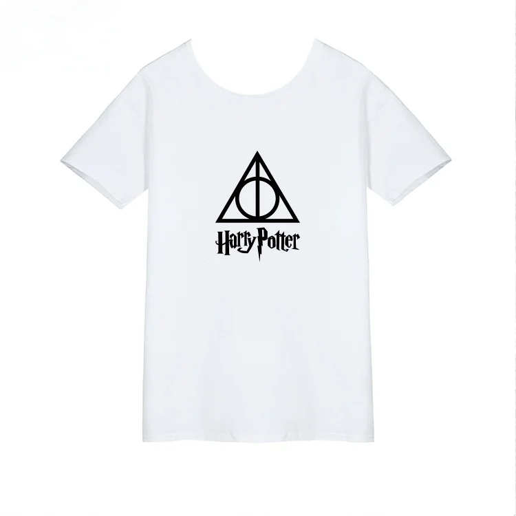 เสื้อยืดภาพยนตร์แฮร์รี่ พอตเตอร์ แห้งเร็ว แฮร์รี่ พอตเตอร์ เดธลี แฮร์รี่ สไตล์เดียวกันทั้งชายและหญิง ทั้งผู้ใหญ่และเด็ก