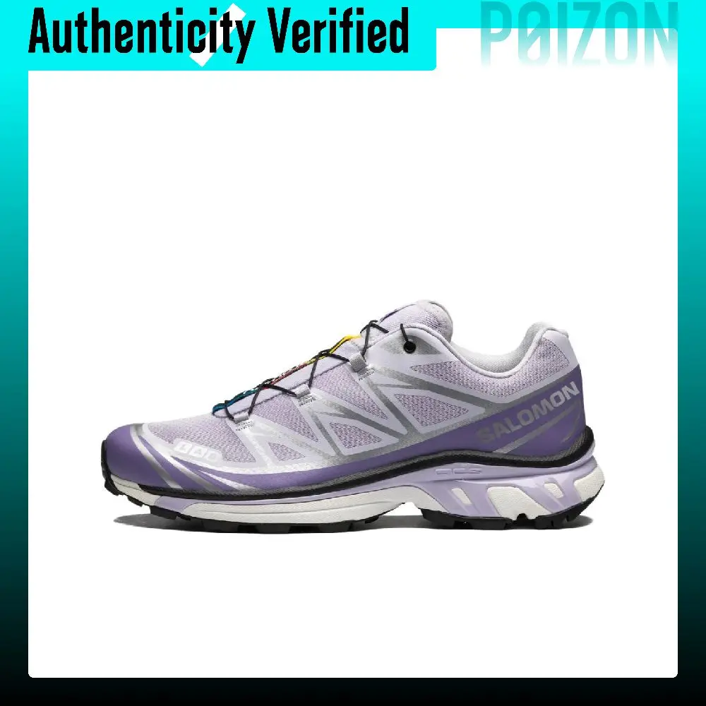 SALOMON XT-6 Running Shoes Unisex Low-top Purple Heather/Purple Sage/Ftw Silver L47690500