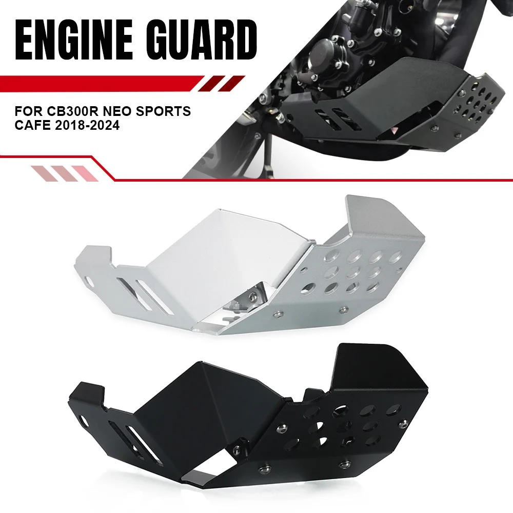

Motorcycle Engine Skid Plate Cover Guard And Generator Cover Set For Honda CB300R Neo Sports Cafe 2018-2023 2024 CBR 300 CB 300R