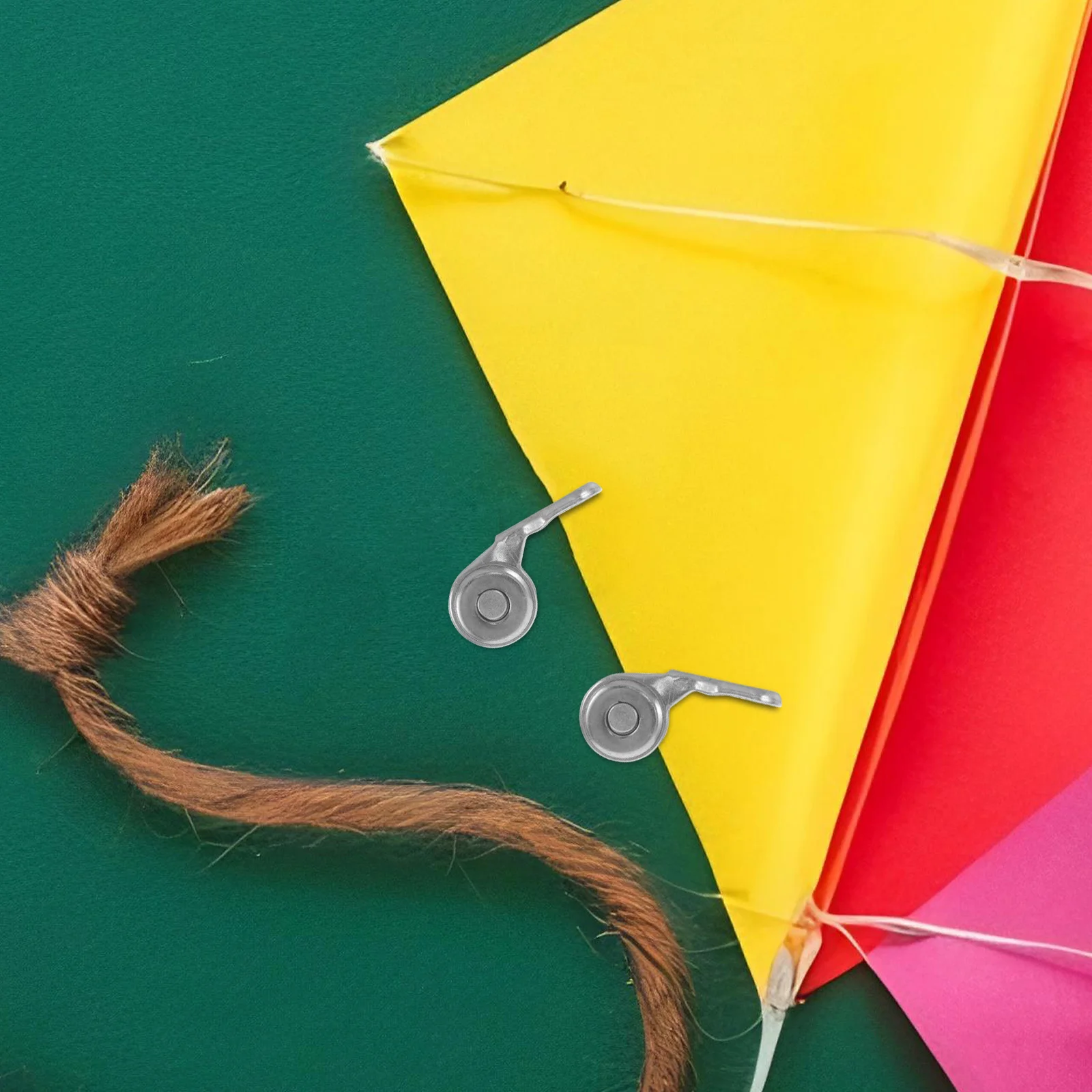 2 stks Universele Draadgeleider Wiel Metalen Accessoires Gemakkelijk Flexibel Vliegen Voor Alle Leeftijden Buitensporten Kite Reel Winder Kite String