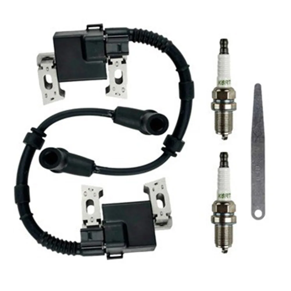 Ignition Coils Set For Honda GX630 GX690 30500 Z6L 043 And 30500 Z6L 033 Carburetor Application With Spark Stoppers