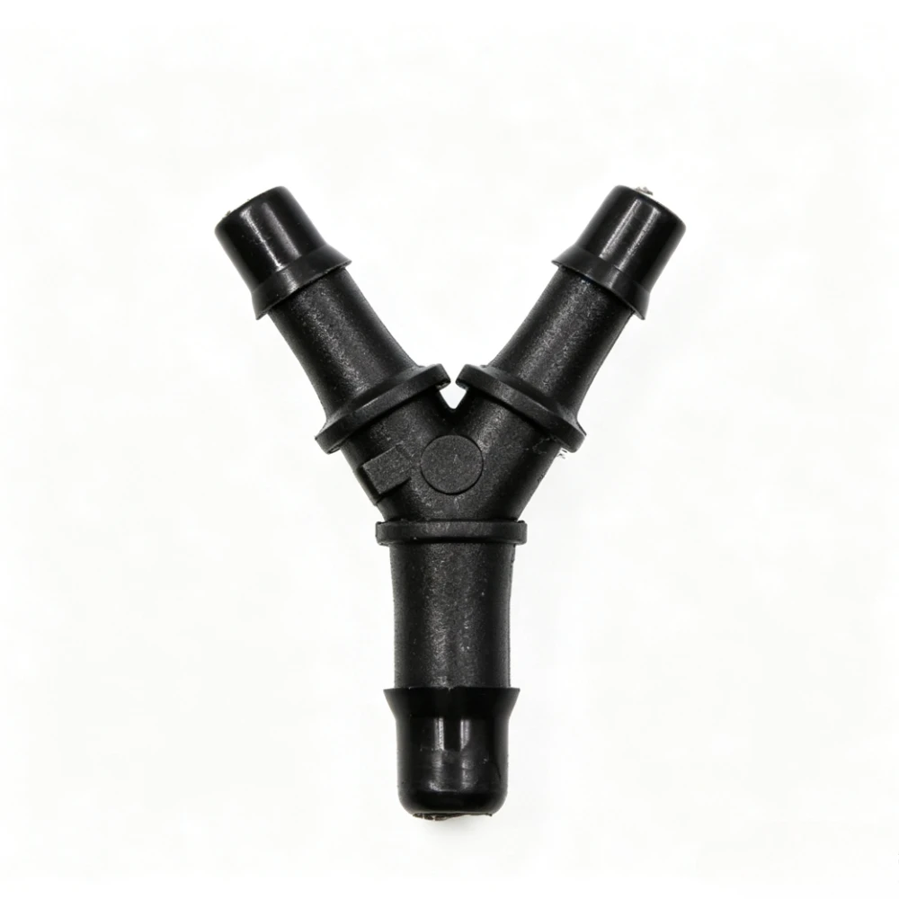 20PCS Y Shape Ink Tube Connector Fit for DTF UV Eco Solvent Inkjet Plotter Ink Pipe Joint Fittings