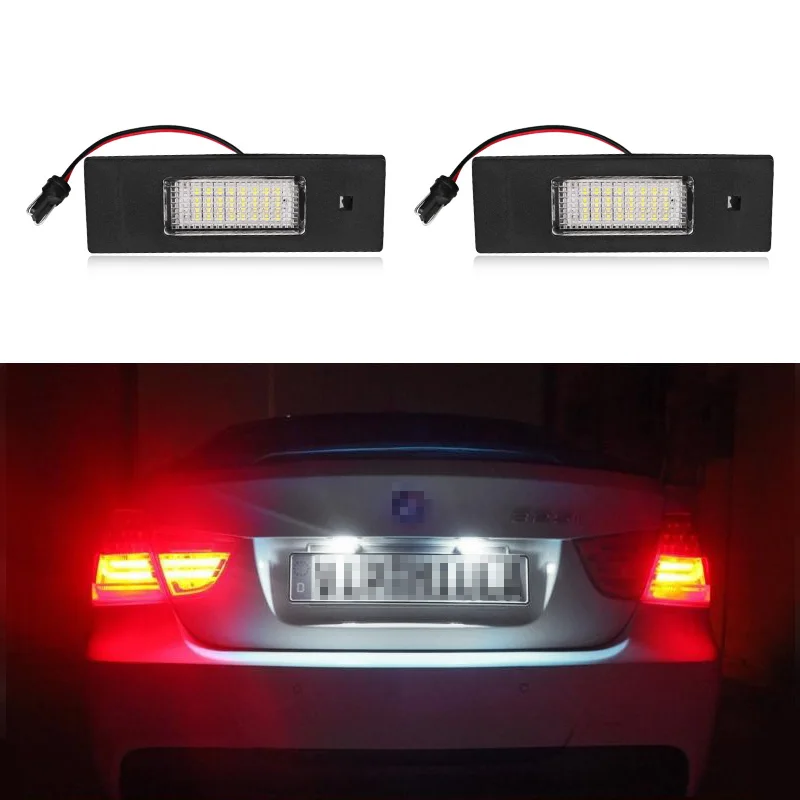 

2pcs CANBUS No Error For BMW E87 License Number Plate Light White Led Trunk Lamp for BMW E87 E63 E64 E89 Z4 F20 F21 Accessories