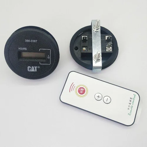 Imagen 2 del producto Horario de excavadora Caterpillar CAT Medidor de horas Temporizador de control remoto cronógrafo de trabajo Tabla de códigos Tiempo ajustable