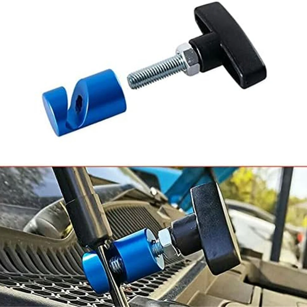 1Pcs Automotive Hood Lift Rod Support Clamp Shock Prop Strut Stopper Retainer Tool