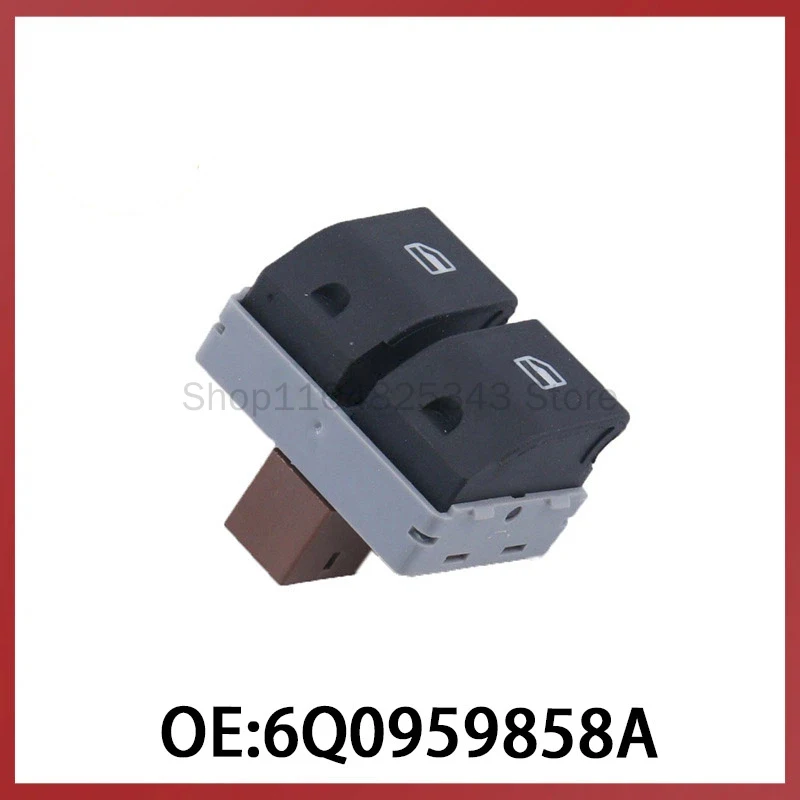 

6Q0959858A подходит для переключателя управления стеклоподъемником автомобиля Volkswagen Polo, электрического переключателя управления подъемом стекла.