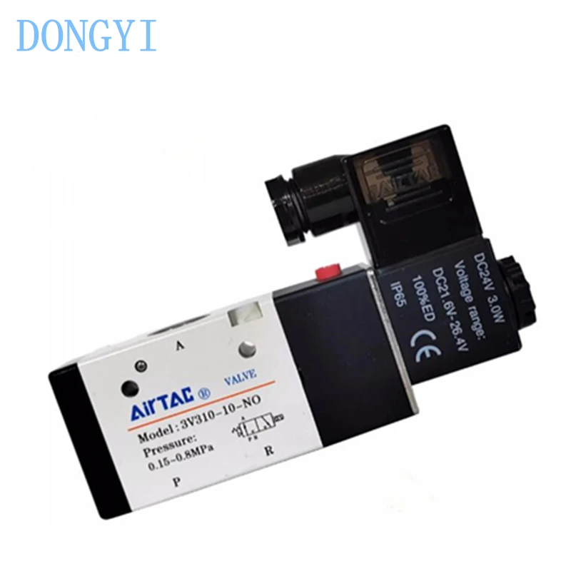 

Solenoid Valve 3V300 3V310 3V310-08-NC 3V310-08-NO 3V310-10-NC 3V310-10-NO A B C E F AC220V DC24V AC110V AC24V DC12V