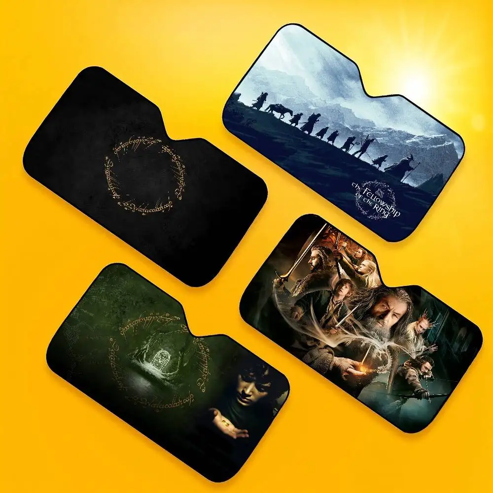 

The L-Lord Of The R-Rings Windshield Car Sunshade Funny Animal Windshield Sun Shade Window Cars Folding Rays Sun Visor Protector