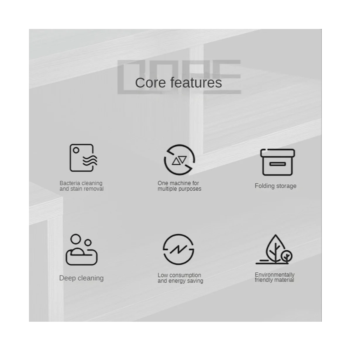 휴대용 미니 세탁기, 접이식 캠핑 여행용 작은 천 세탁기, 파란색 US 플러그